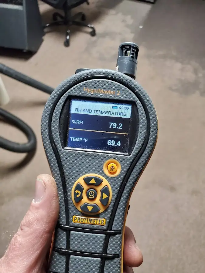 Moisture meter humidity assessment for Fire & Smoke Damage Restoration in Lynnwood